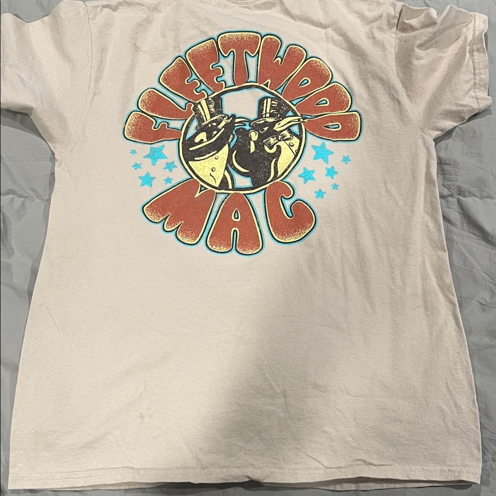 Beige Tee with Graphic Design - Picture 4 of 4